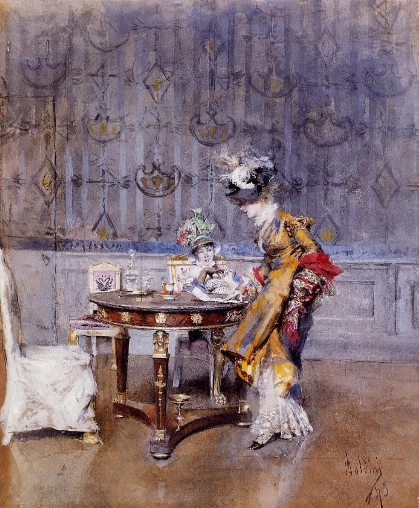 La lettera, 1873